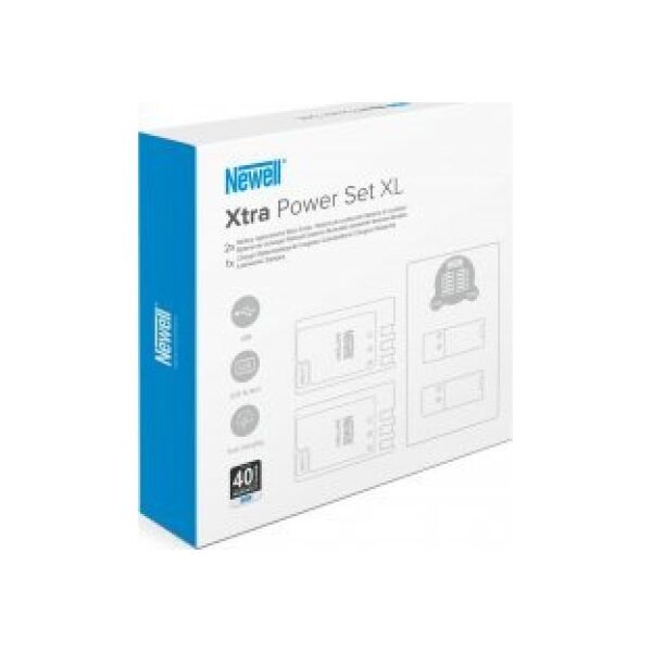 Ładowarka do aparatu Newell Ładowarka + akumulator Newell Xtra Power Set XL zamiennik EN-EL15