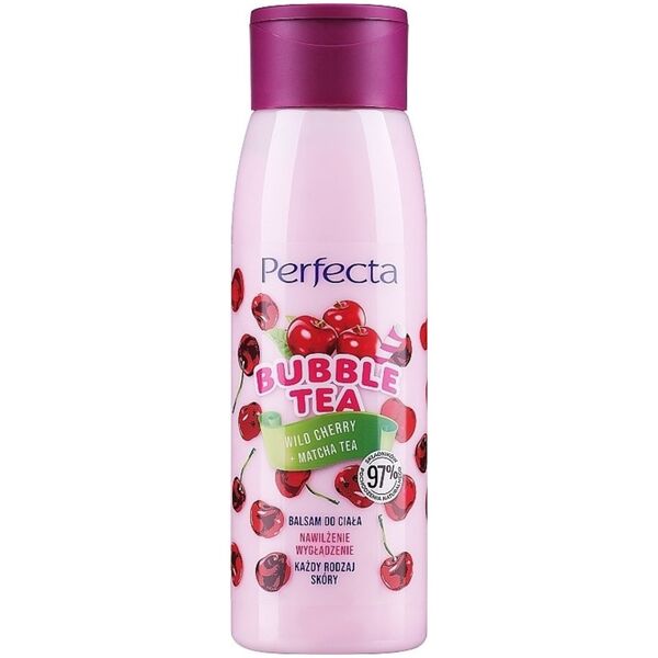 Perfecta PERFECTA_Bubble Tea balsam do ciała Wild Cherry+ Matcha Tea 100ml