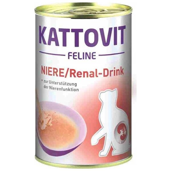 Kattovit KATTOVIT DRINK NIERE/RENAL CHICKEN 135ML