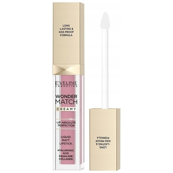 XXXX__Eveline Cosmetics (Eveline) EVELINE_Wonder Match matowa pomadka w płynie 01 6,8ml