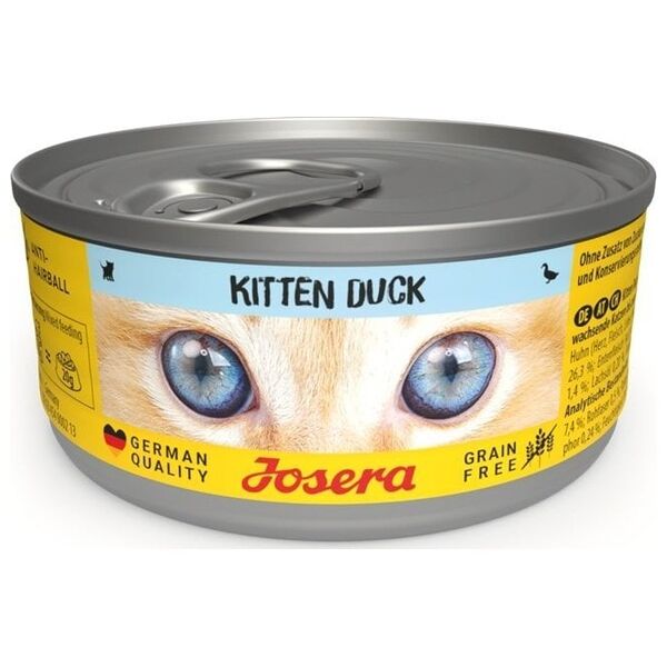 Josera Josera Kitten kaczka puszka dla kotów 200g