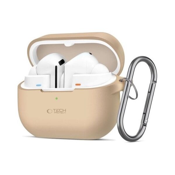 Tech-Protect TECH-PROTECT SILICONE HOOK SAMSUNG GALAXY BUDS 3 / 3 PRO CAFFE LATTE