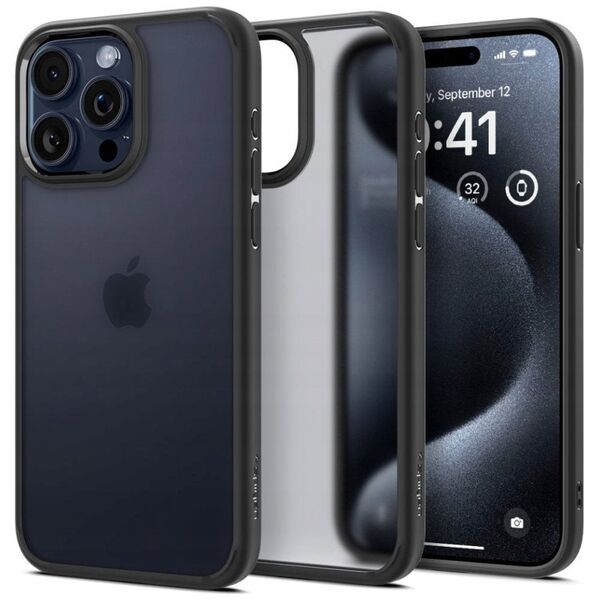 Spigen Spigen Ultra Hybrid iPhone 16 Pro Max frost black ACS07995
