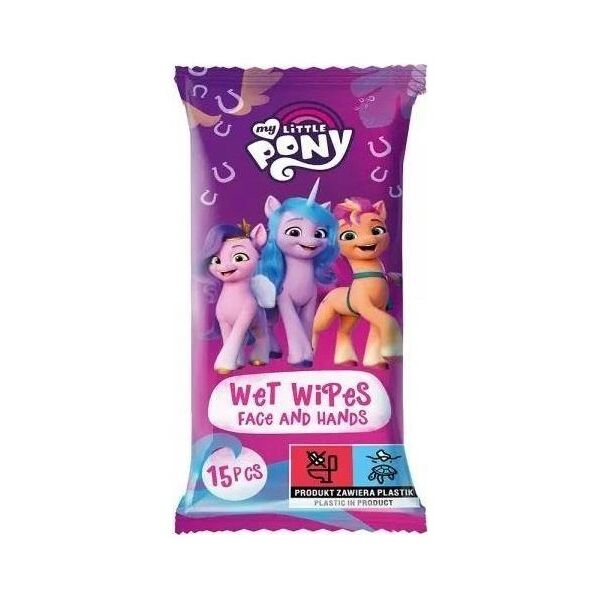 MY LITTLE PONY_Chusteczki nawilżane Truskawka 15szt.