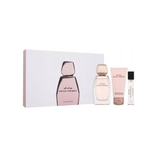 SET NARCISO RODRIGUEZ All Of Me EDP spray 90ml + EDP spray 10ml + BODY LOTION 50ml