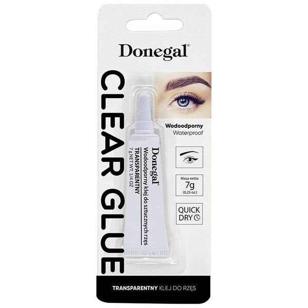 DONEGAL_Klej do rzęs Transparentny 7g