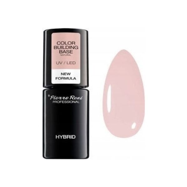 PIERRE RENE_Hybrid Color Building Base UV / LED budująca baza hybrydowa 02 Natural 6ml