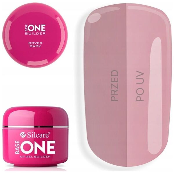 SILCARE_UV Base One Cover Dark żel do paznokci 5g