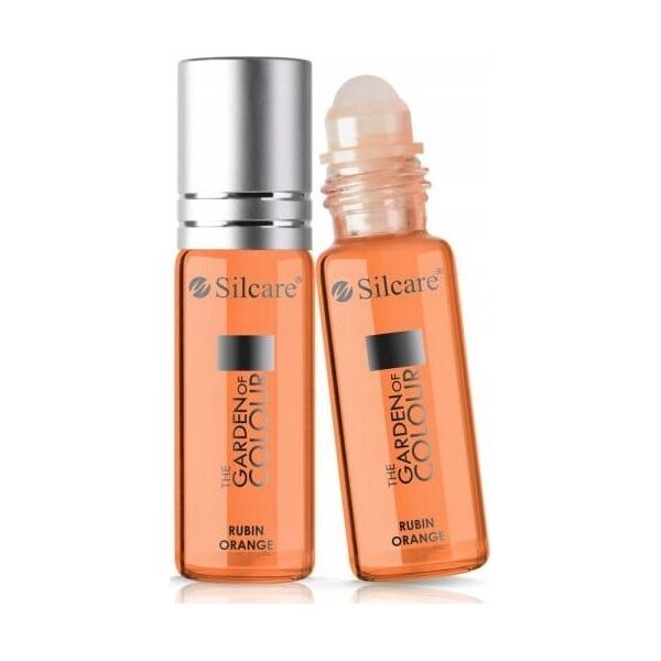 SILCARE_The Garden of Colour oliwka do paznokci Rubin Orange 11ml