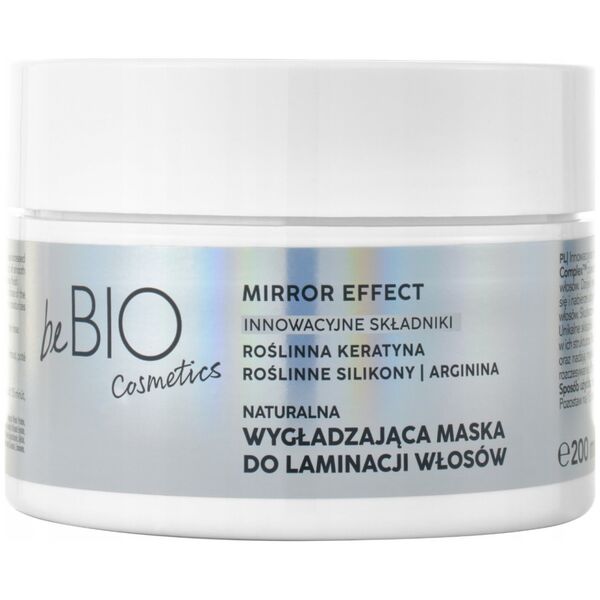 BE BIO_Baby Hair Complex Mirror Effect naturalna wygładzająca maska do laminacji włosów 200ml