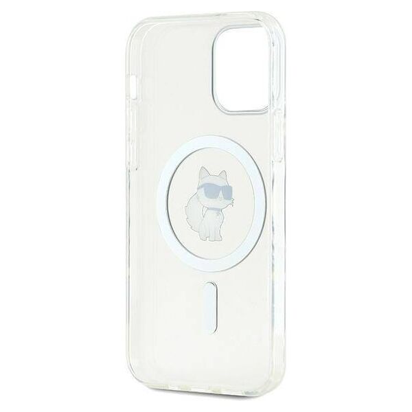 Original Case IPHONE 12 / 12 PRO Karl Lagerfeld Hardcase IML Choupette MagSafe (KLHMP12MHFCCNOT) transparent 3666339283209