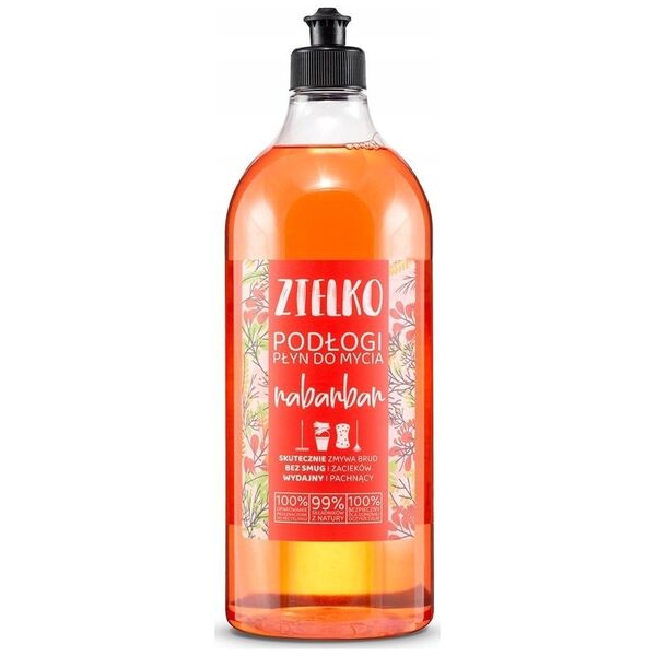 ZIELKO_Podłogi płyn do mycia podłóg Rabarbar 1000ml