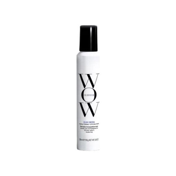 COLOR WOW_Color Control Purple fioletowa pianka tonizująca do włosów blond 200ml