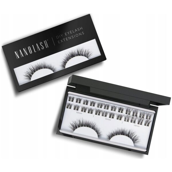 NANOLASH_Eyelash sztuczne rzęsy w kępkach Flirty 36szt.