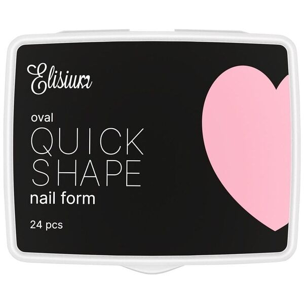 ELISIUM_Quick Shape Nail Form Mini formy do przedłużania paznokci Oval
