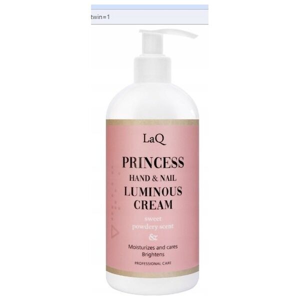 LAQ_Princess krem do rąk i paznokci 300ml