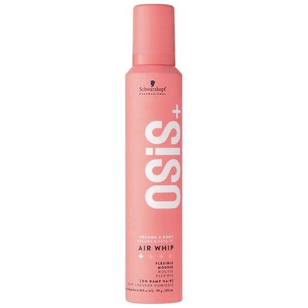 SCHWARZKOPF PROFESSIONAL_Osis+ Air Whip elastyczna pianka ulepszająca podatność włosów na układanie 200ml