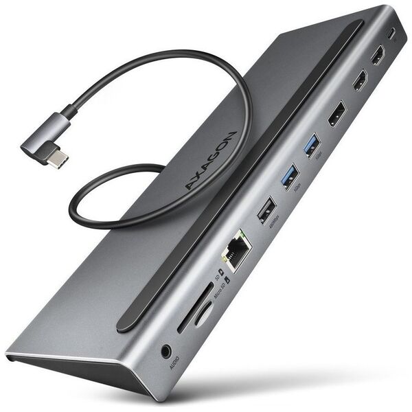 Stacja/replikator Axagon HMC-4KX3 USB-C