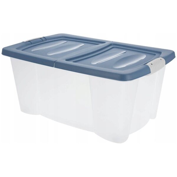 Storage Solutions Pojemnik na kółkach, zamykany, 45 l