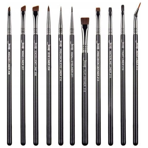 JESSUP_Pro Makeup Eyeliner Brush zestaw jedenastu pędzli do makijażu oka T324