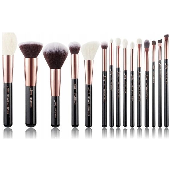 JESSUP_SET Make Up Brush pędzle do makijażu twarzy T160 15szt.