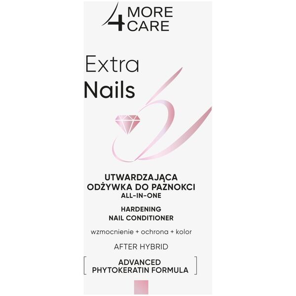 MORE4CARE_Extra Nails utwardzająca odżywka do paznokci 10ml