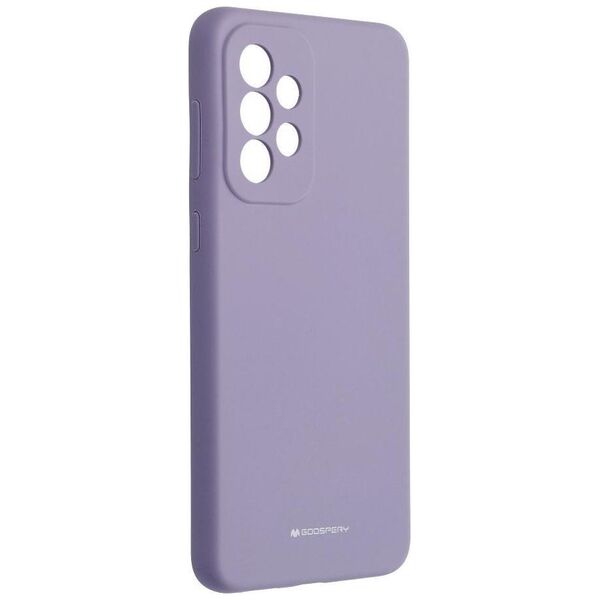 Mercury Mercury Silicone Samsung A33 5G A336 lawendowy/lavender gray