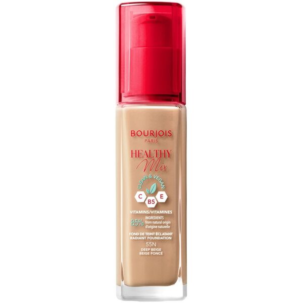 BOURJOIS_Healthy Mix Clean&amp|Vegan podkład do twarzy 55 Deep Beige 30ml