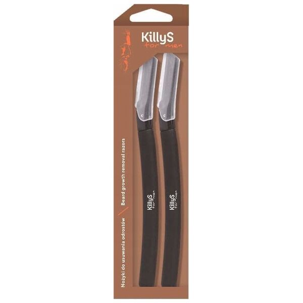 KILLYS_For Men Beard Growth Removal Razors nożyki do usuwania odrastających włosków na policzkach