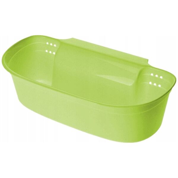 Excellent Houseware Pojemnik na obierki, odpadki kuchenne, wiszący, zielony