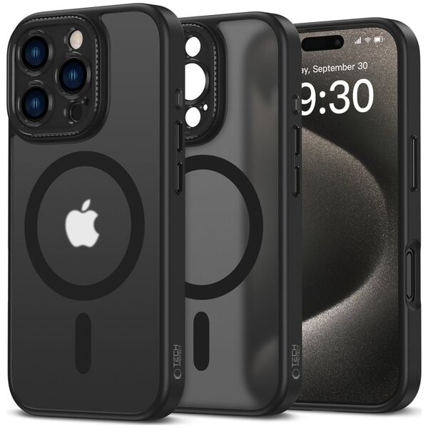 Tech-Protect TECH-PROTECT MAGCAM MAGSAFE IPHONE 16 PRO MATTE BLACK
