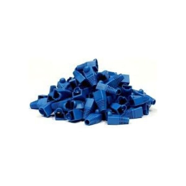 NetRack osłonka na wtyk RJ45 niebieska (100 szt) (NP48B)