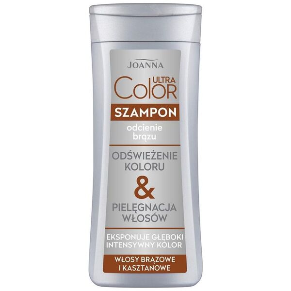 Joanna Ultra Color System Szampon do włosów brązowych i kasztanowych 200 ml