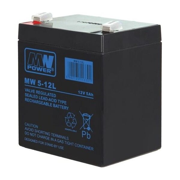 MPL Power Akumulator 12V/5Ah (MW 5-12L)