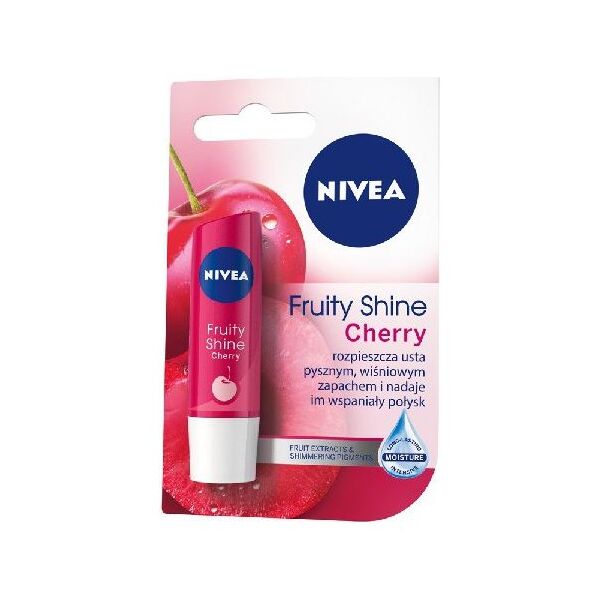 Nivea Lip Care Pomadka ochronna FRUITY SHINE CHERRY 4.8g
