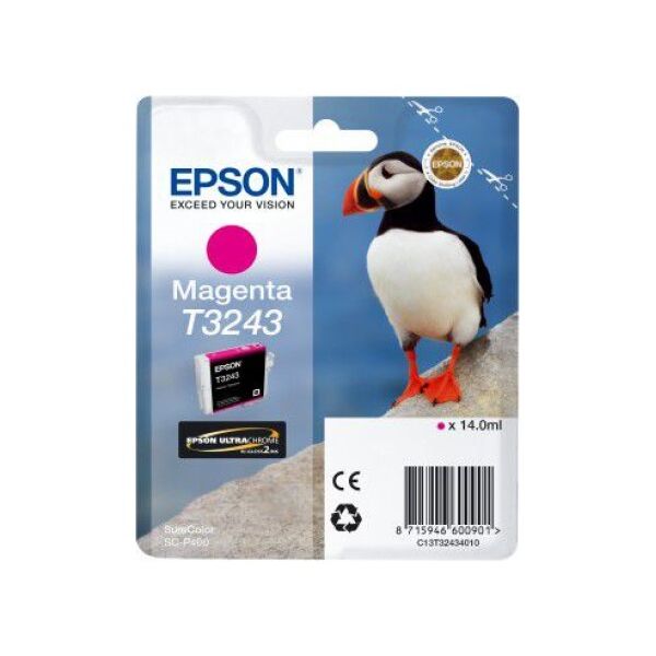 Tusz Epson Tusz T3243 SC-P400 Magenta (C13T32434010)