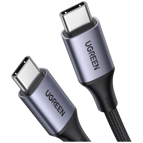 Kabel USB Ugreen USB-C - USB-C 2 m Szary (90440)
