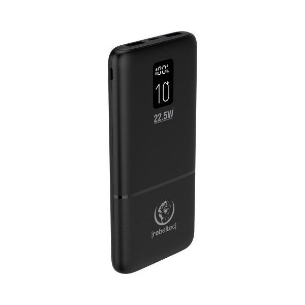 Powerbank Rebeltec P10 LCDPD 10000mAh Czarny
