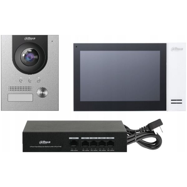 Dahua Technology ZESTAW WIDEODOMOFONOWY DAHUA KTP01-S2(F)