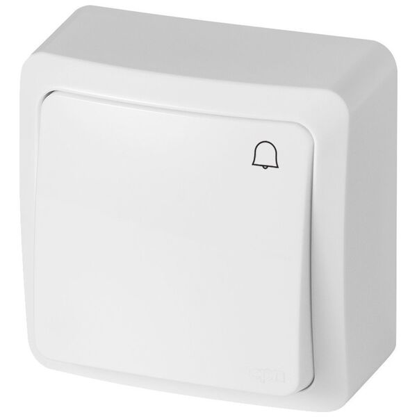 Elektro-Plast BERG Łącznik zwierny dzwonek n/t 10AX IP20 biały (3714-00)