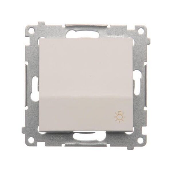 Kontakt-Simon Simon 54 Przycisk /światło/ 16AX 250V biały DS1A.01/11