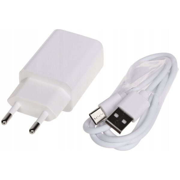 Ładowarka ŁADOWARKA SIECIOWA USB 5V/2A/USB/C