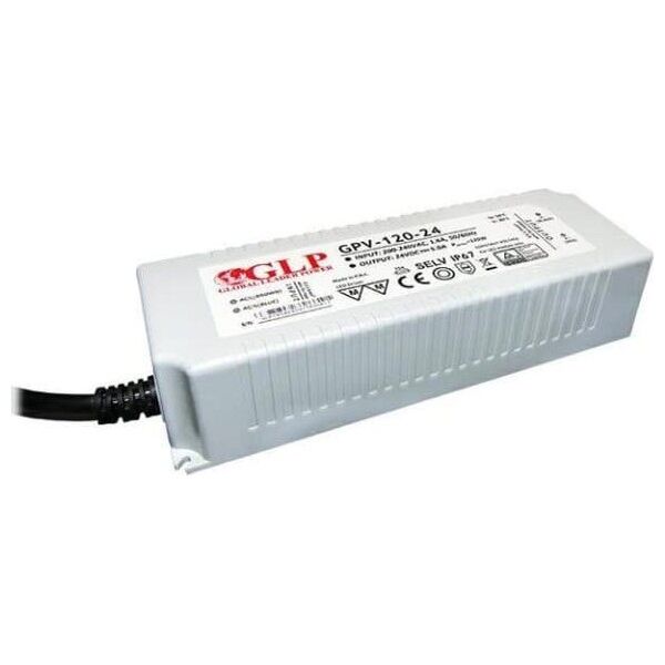 Zasilacz Premium Lux Zasilacz GPV 120W 24V DC ip67 gpv-120-24 led