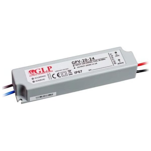 Zasilacz Premium Lux Zasilacz GPV 24W 24V DC ip67 gpv-20-24 led