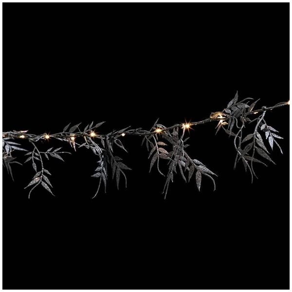 Lampki choinkowe Fééric Lights and Christmas Girlanda świetlna wewnętrzna z roślinnym motywem, 25 LED