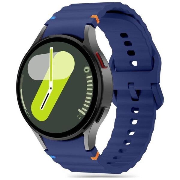 Tech-Protect TECH-PROTECT SILICONE SPORT SAMSUNG GALAXY WATCH 4 / 5 / 5 PRO / 6 / 7 / FE NAVY BLUE