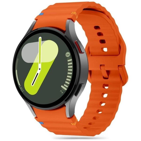Tech-Protect TECH-PROTECT SILICONE SPORT SAMSUNG GALAXY WATCH 4 / 5 / 5 PRO / 6 / 7 / FE ORANGE