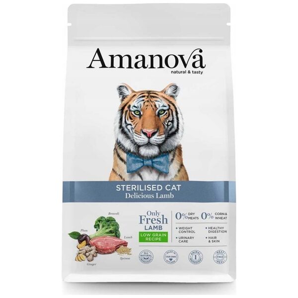 Amanova Amanova  Sterilised Cat Delicious Lb 1,5kg