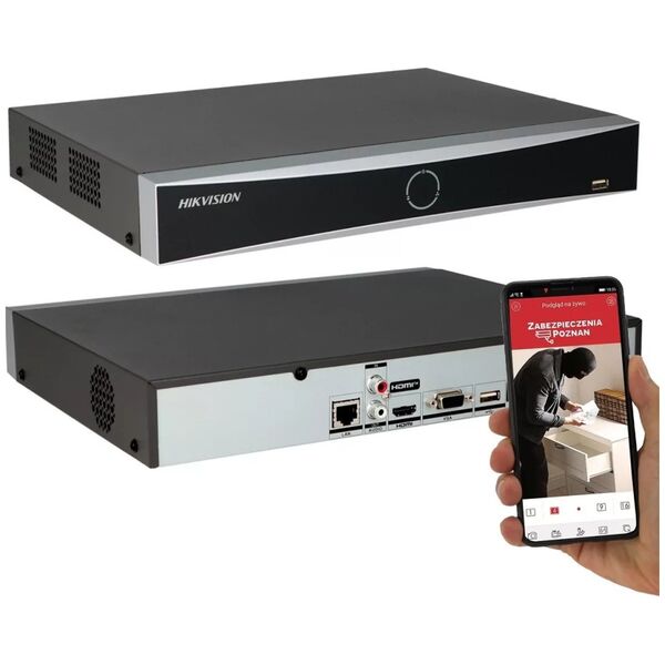 Rejestrator Hikvision sieciowy IP DS-7604NXI-K1