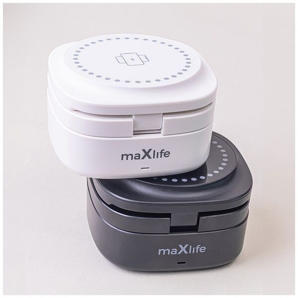 Maxlife MXWC-06 magnetic wireless charger 15W black 3in1 5907457780156